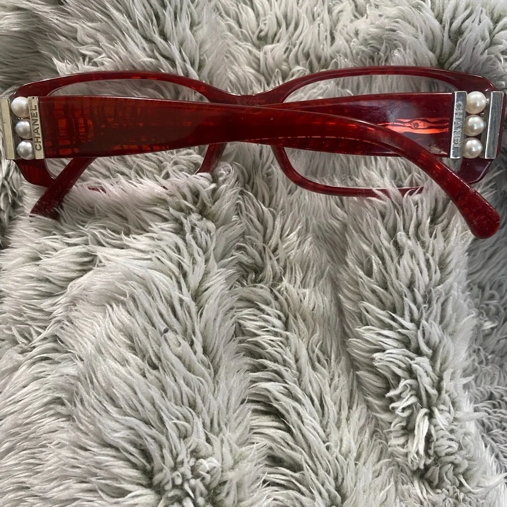 Rare Chanel 3179-H burgundy 👓, lens need to be replaced great for prescriptions - Picture 8 of 8